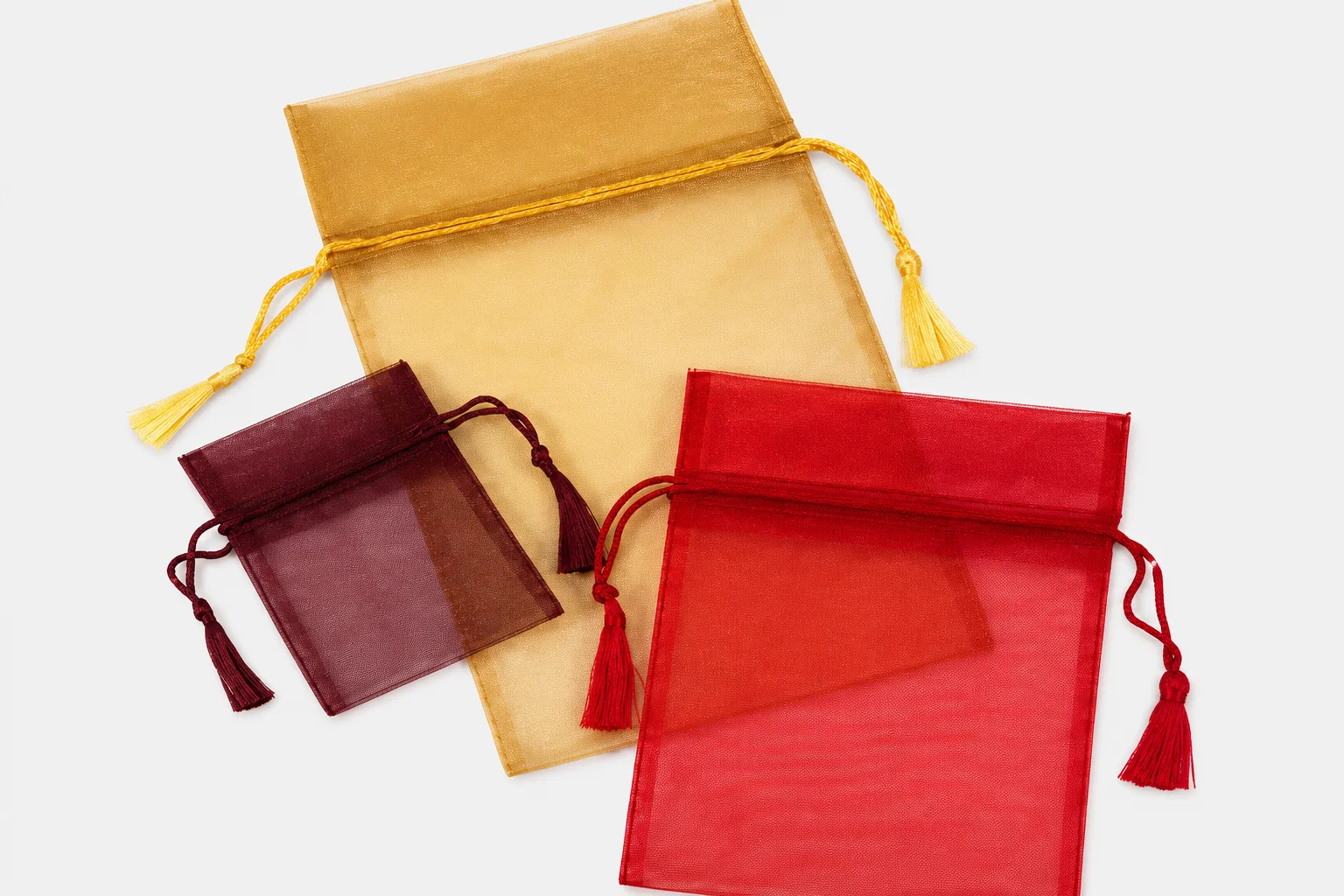 Sheer Organza Gift Pouches