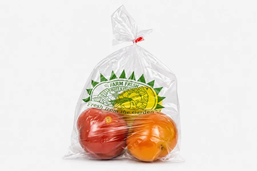 11W x 14L, Produce Bags, Printed "5 A Day"