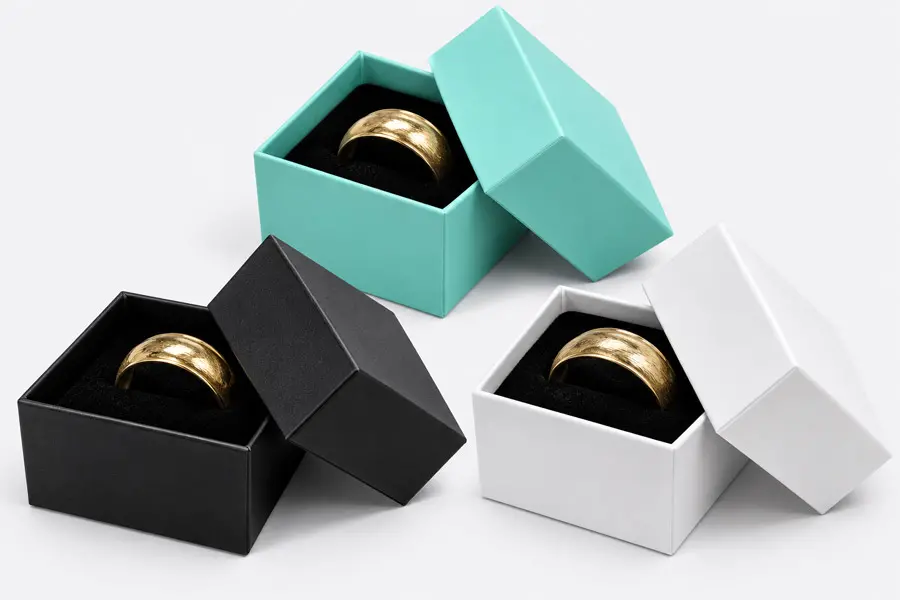 Ring & Lapel Pin Boxes - Foam Insert