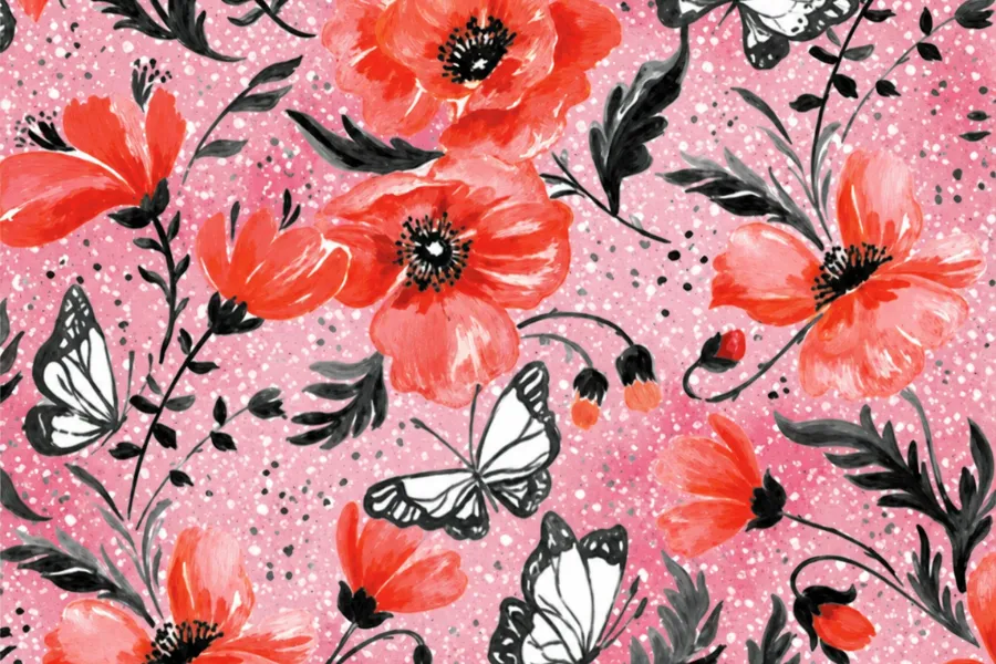 Floral Wrapping Paper