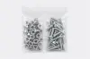 3W x 3L, 2 Mil Compartment Zip Bags