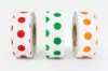 1-3/16W, Flagging Tape, Red/White Polka Dots