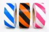 1-3/16W, Flagging Tape, Striped Blue
