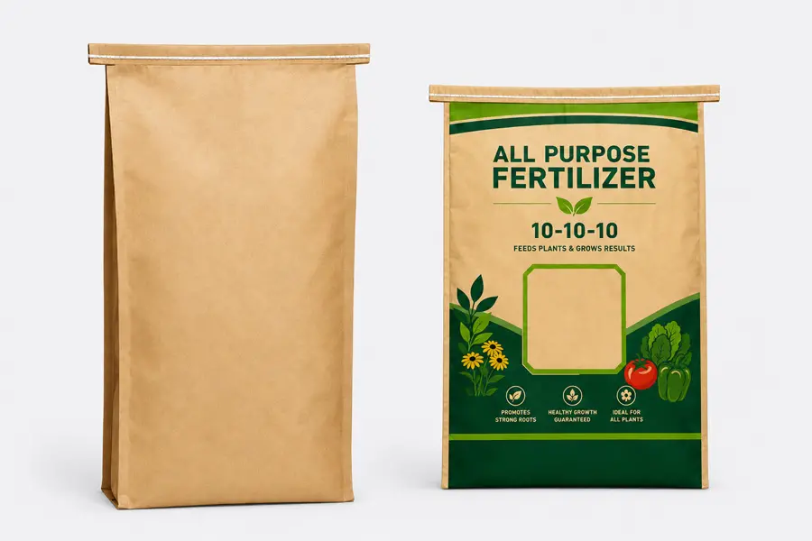 Sewn Open Mouth Multiwall Paper Feed Bags