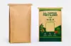 18W X 4D X 38L, 0.5 HDPE, 50# NATURAL KRAFT SEWN OPEN MOUTH MULTIWALL PAPER FEED BAGS, 50 LB, PLAIN