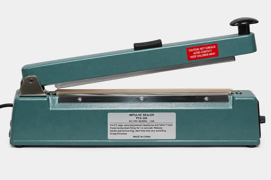 12" Hand-Operated Heat Sealers w/ Cutter