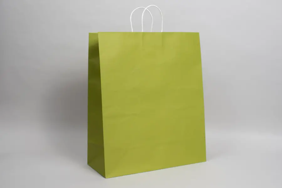16W x 7D x 19H, Midtown Matte Colored Upscale Turn Top J Handle Bags, Aloe Green