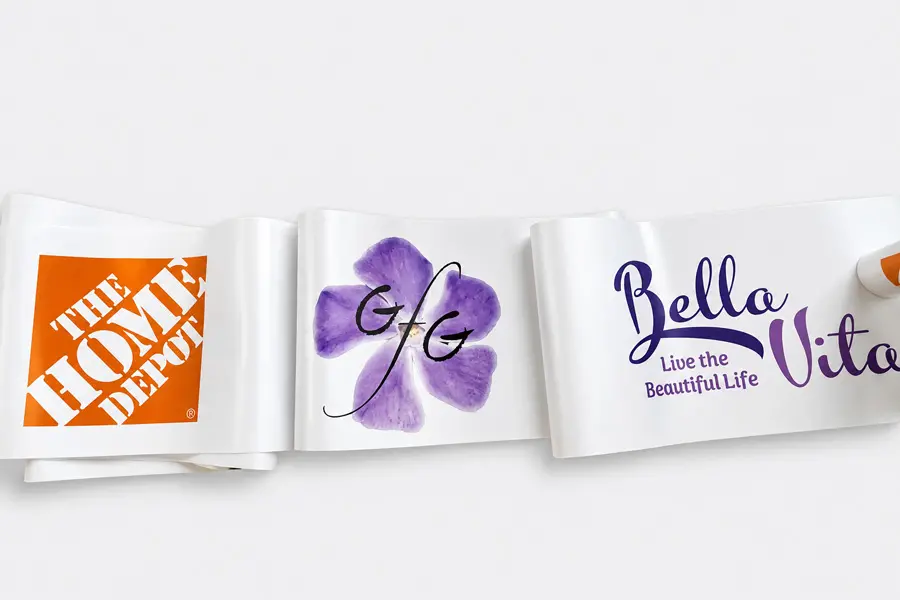 Full Color Dye Sublimation PMS Match Printed Ribbon