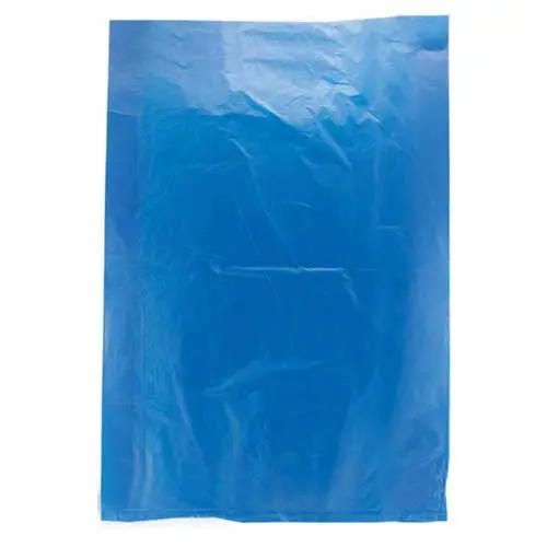 8-1/2W x 11H, Economy Plastic Shopping Bags - Colors, Dark Blue