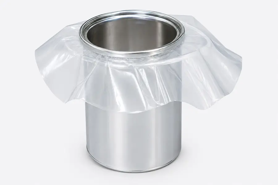 11.5W, 1 Mil Poly Disc Lid Liner