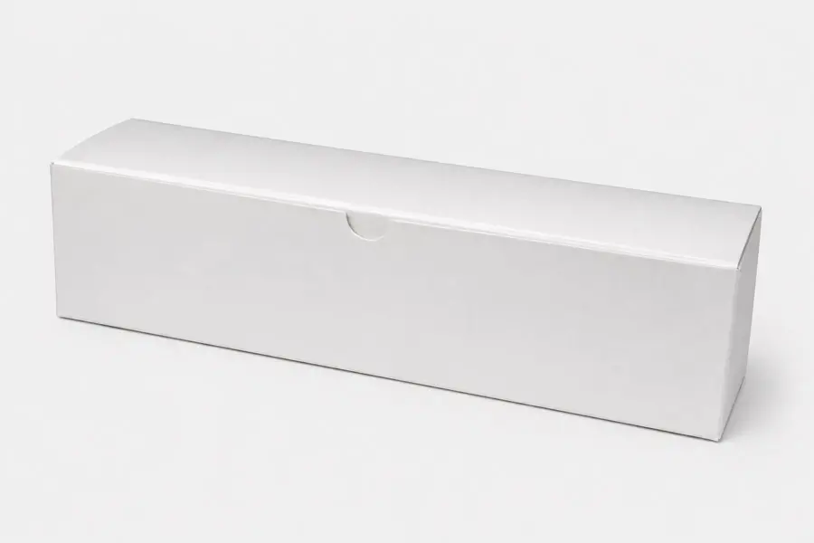 12L x 3W x 3H, Ohio Valley Gloss Gift Boxes, White