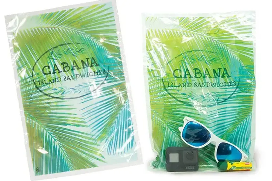 Quick Print 100+ Full Color Die Cut Clear Bags