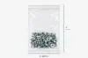 6W x 9L, 3 Mil Tamper Evident Zip Bags