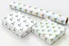 27.5W x 25 ft, Full Color Custom Printed Gift Wrap