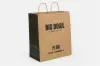 14.5 x 9 x 16.25, Big Bowl Large Kraft Shoppers