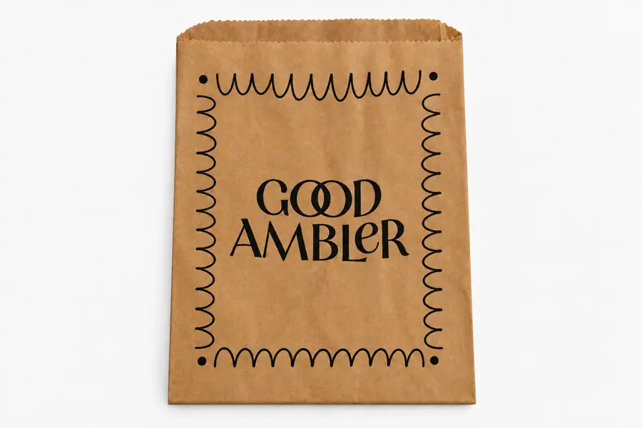 Good Ambler Pastry Bags 6.5 x 1 x 8"