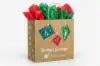 13 x 7 x 17, WBU Holiday Kraft Shoppers, Branded