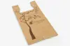 12 x 7.5 x 24, WBU Kraft Plastic Bags
