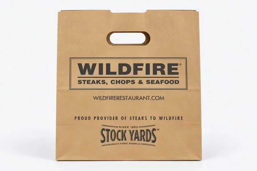 11 x 6 x 11, Wildfire Die-Cut Bags