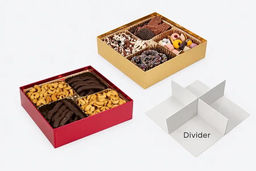 Pretzel & Nut Boxes with Clear Lids