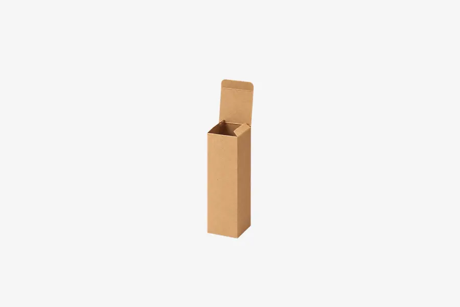 1.75W x 1.75L x 6H, Reverse Tuck Flap Kraft Box, Kraft