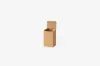 2.5W x 1.75L x 4H, Reverse Tuck Flap Kraft Box, Kraft