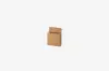 3W x 0.875L x 3H, Reverse Tuck Flap Kraft Box, Kraft