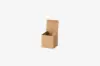 3W x 3L x 3H, Reverse Tuck Flap Kraft Box, Kraft