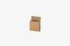 3.5W x 1.25L x 3.5H, Reverse Tuck Flap Kraft Box, Kraft
