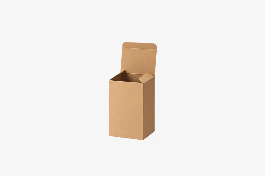 3.5W x 2.5L x 5.5H, Reverse Tuck Flap Kraft Box, Kraft
