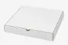 small white pizza box