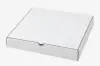 10 inch white pizza box