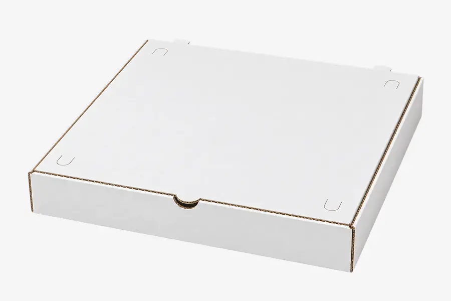 18 inch large white pizza box