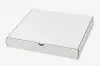 18 inch large white pizza box