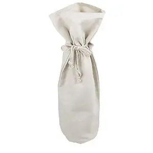 Canvas Drawstring Wine Bags