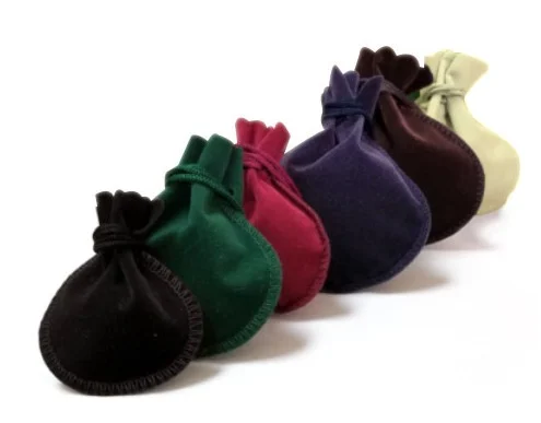 royal suede drawstring rounded