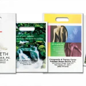 Custom Non-Reinforced Full Color Die Cut Bags