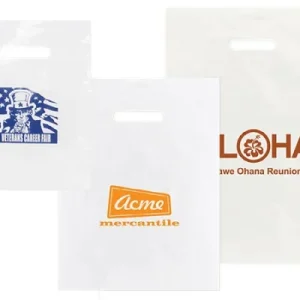 Frosted Merchandise Bags