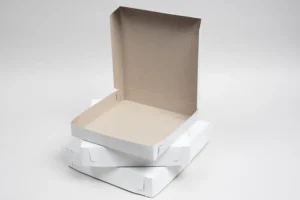Lock Corner Pizza Boxes w/ FDA-Approved Claycoat